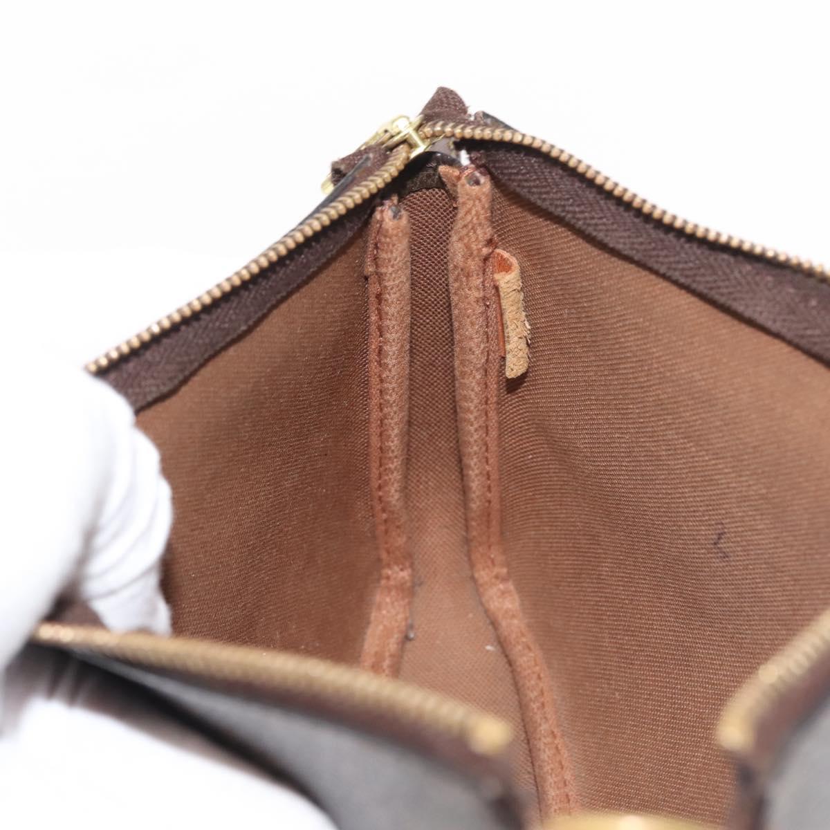 LOUIS VUITTON Monogram Pochette Accessoires Pouch M51980 LV Auth 145463