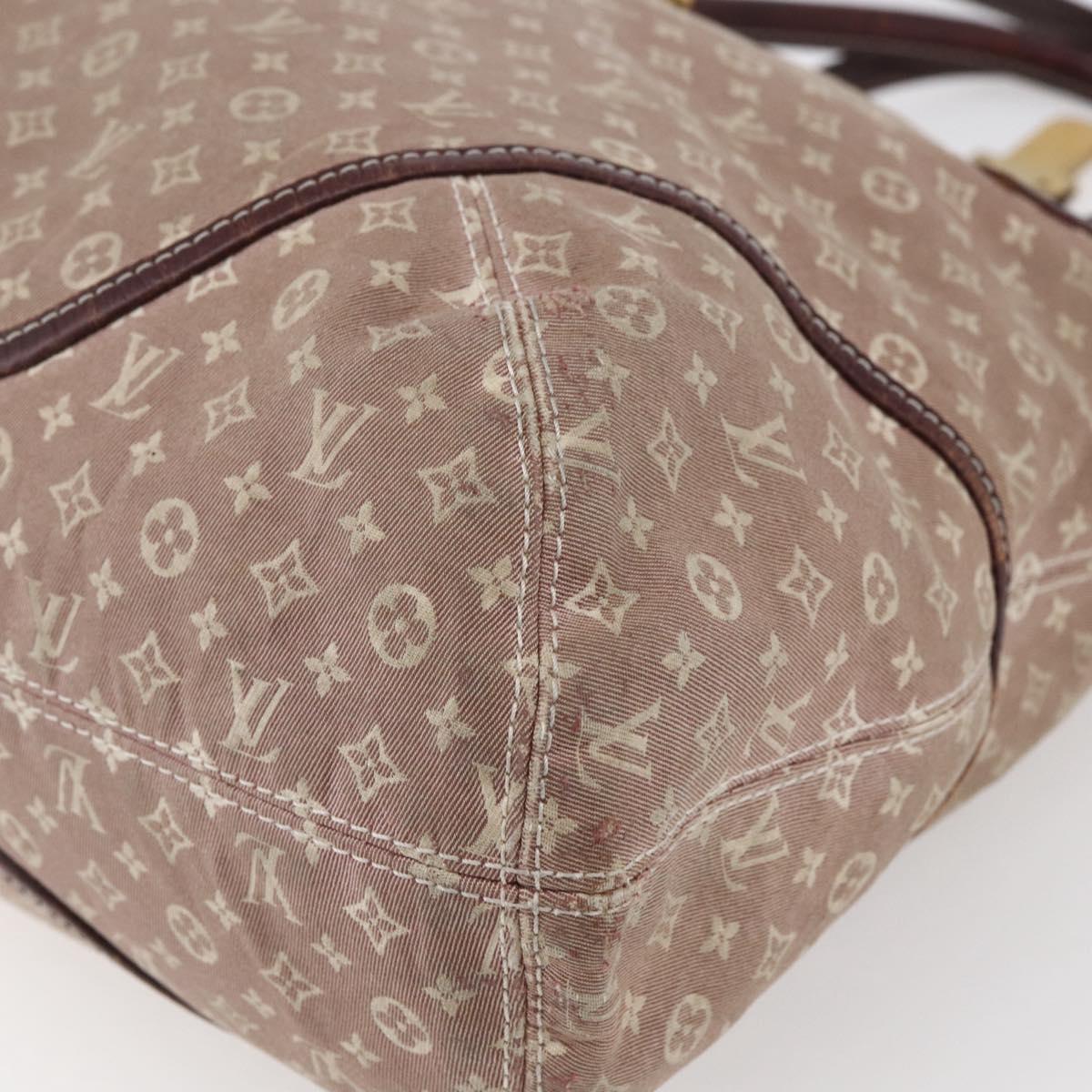 LOUIS VUITTON Monogram Idylle Elegy Hand Bag 2way Red Sepia M56698 Auth 145464