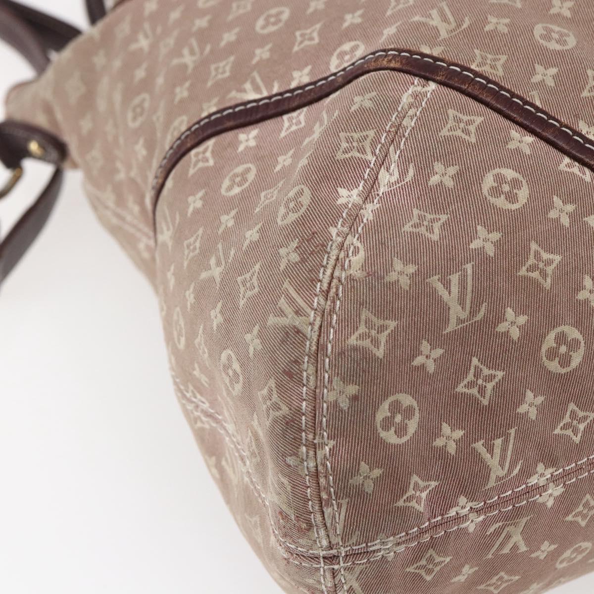 LOUIS VUITTON Monogram Idylle Elegy Hand Bag 2way Red Sepia M56698 Auth 145464