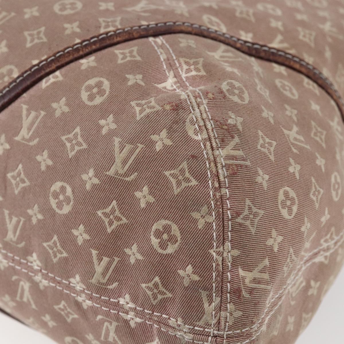 LOUIS VUITTON Monogram Idylle Elegy Hand Bag 2way Red Sepia M56698 Auth 145464