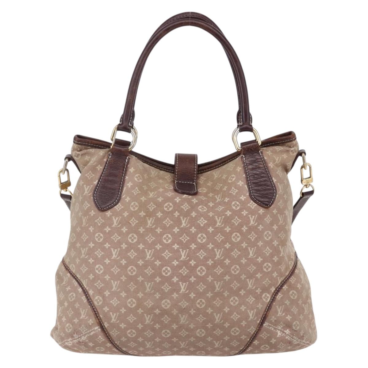 LOUIS VUITTON Monogram Idylle Elegy Hand Bag 2way Red Sepia M56698 Auth 145464