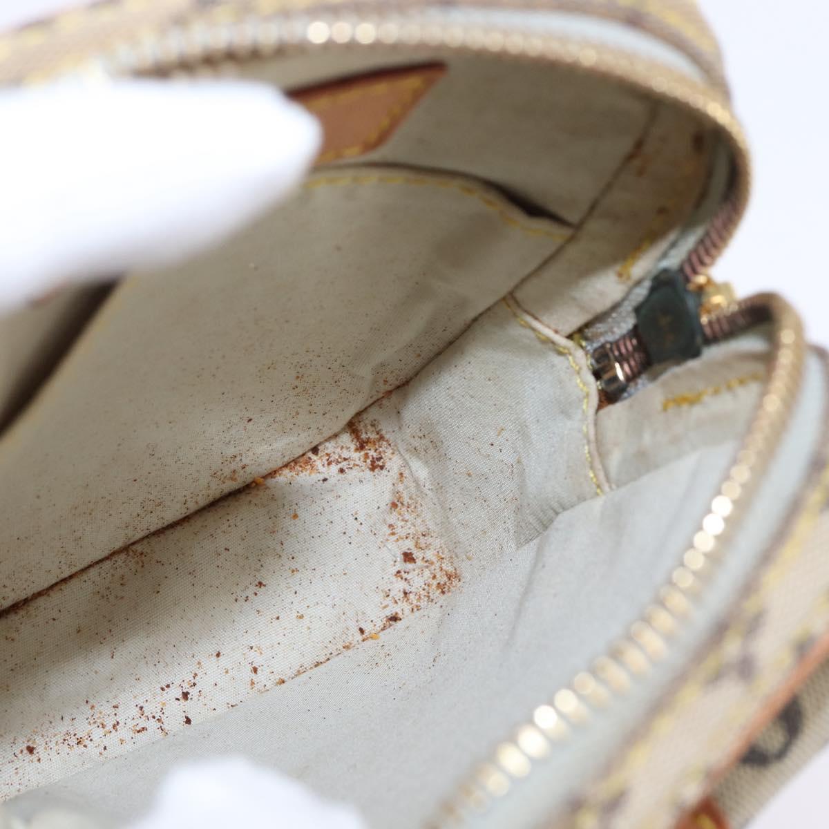 LOUIS VUITTON Monogram Mini Juliet PM Shoulder Bag Blue M92005 LV Auth 145465