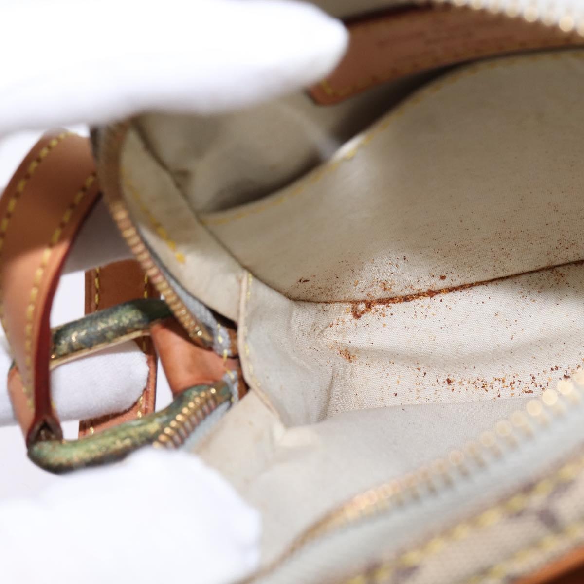 LOUIS VUITTON Monogram Mini Juliet PM Shoulder Bag Blue M92005 LV Auth 145465