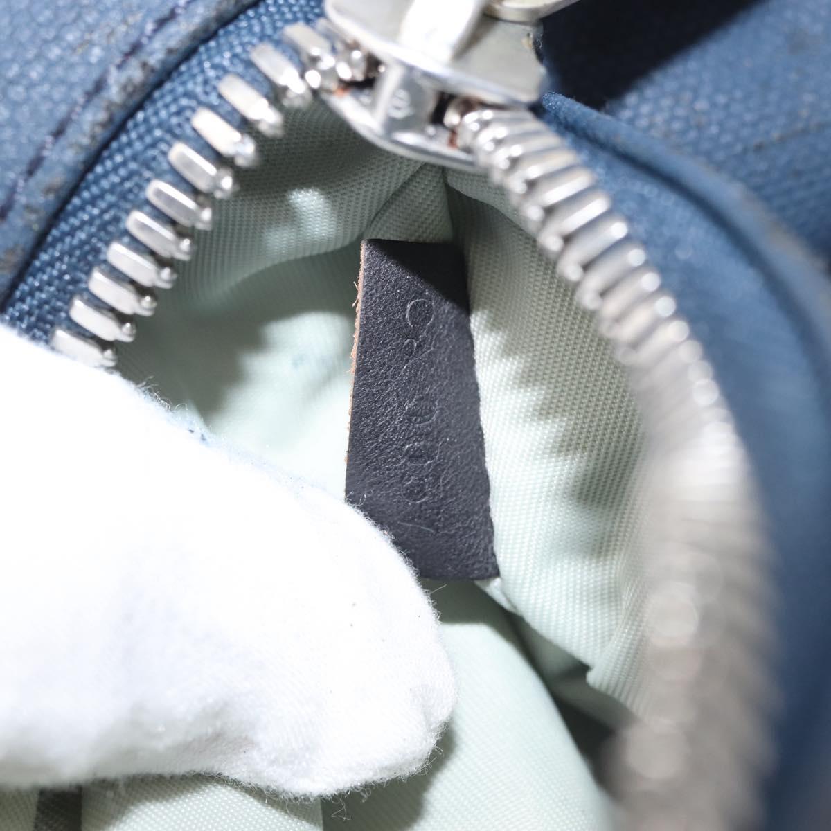 LOUIS VUITTON LV Cup Mizenu Waist Bag Navy M80706 LV Auth 145466