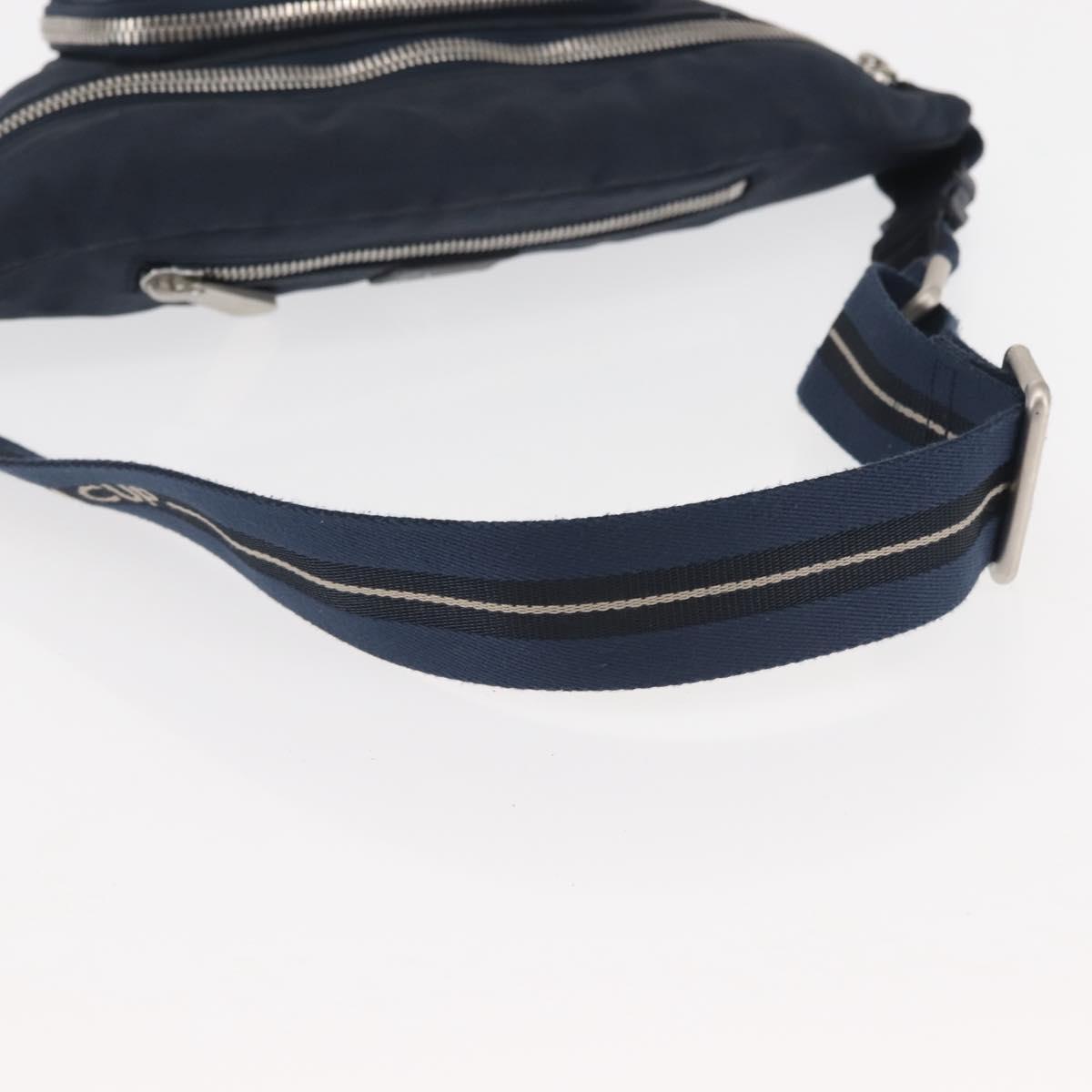 LOUIS VUITTON LV Cup Mizenu Waist Bag Navy M80706 LV Auth 145466