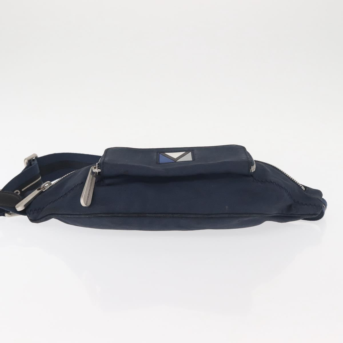 LOUIS VUITTON LV Cup Mizenu Waist Bag Navy M80706 LV Auth 145466