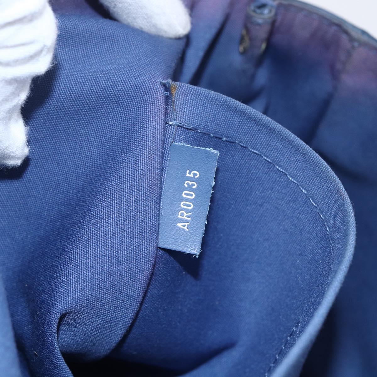 LOUIS VUITTON Epi Segur MM Hand Bag Myrtille M5886G LV Auth 145467