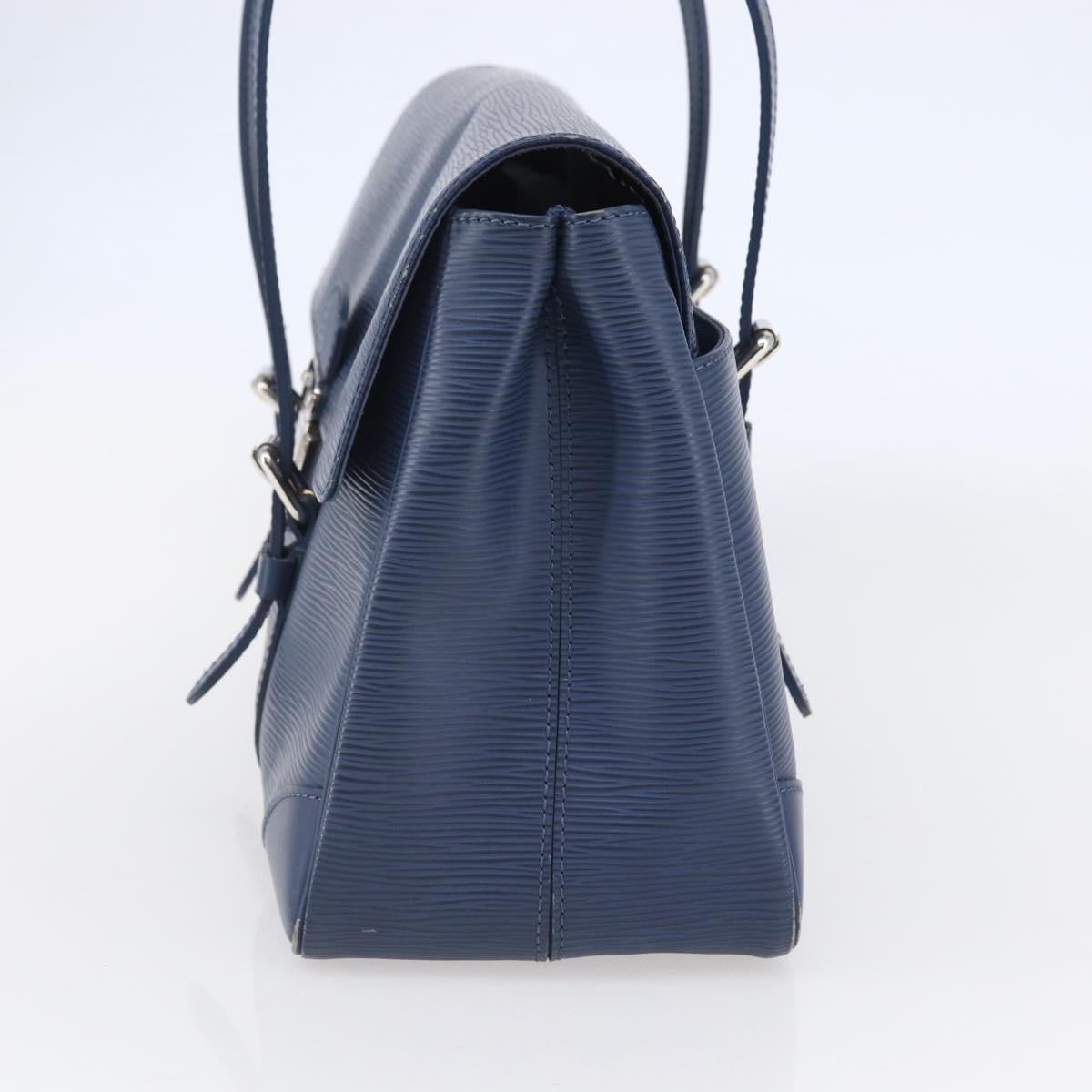 LOUIS VUITTON Epi Segur MM Hand Bag Myrtille M5886G LV Auth 145467
