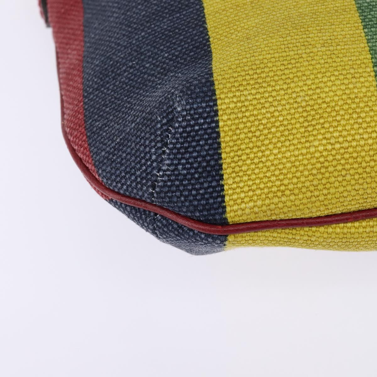 GUCCI Shoulder Bag Canvas Red Gold yellow 626422 Auth 145487