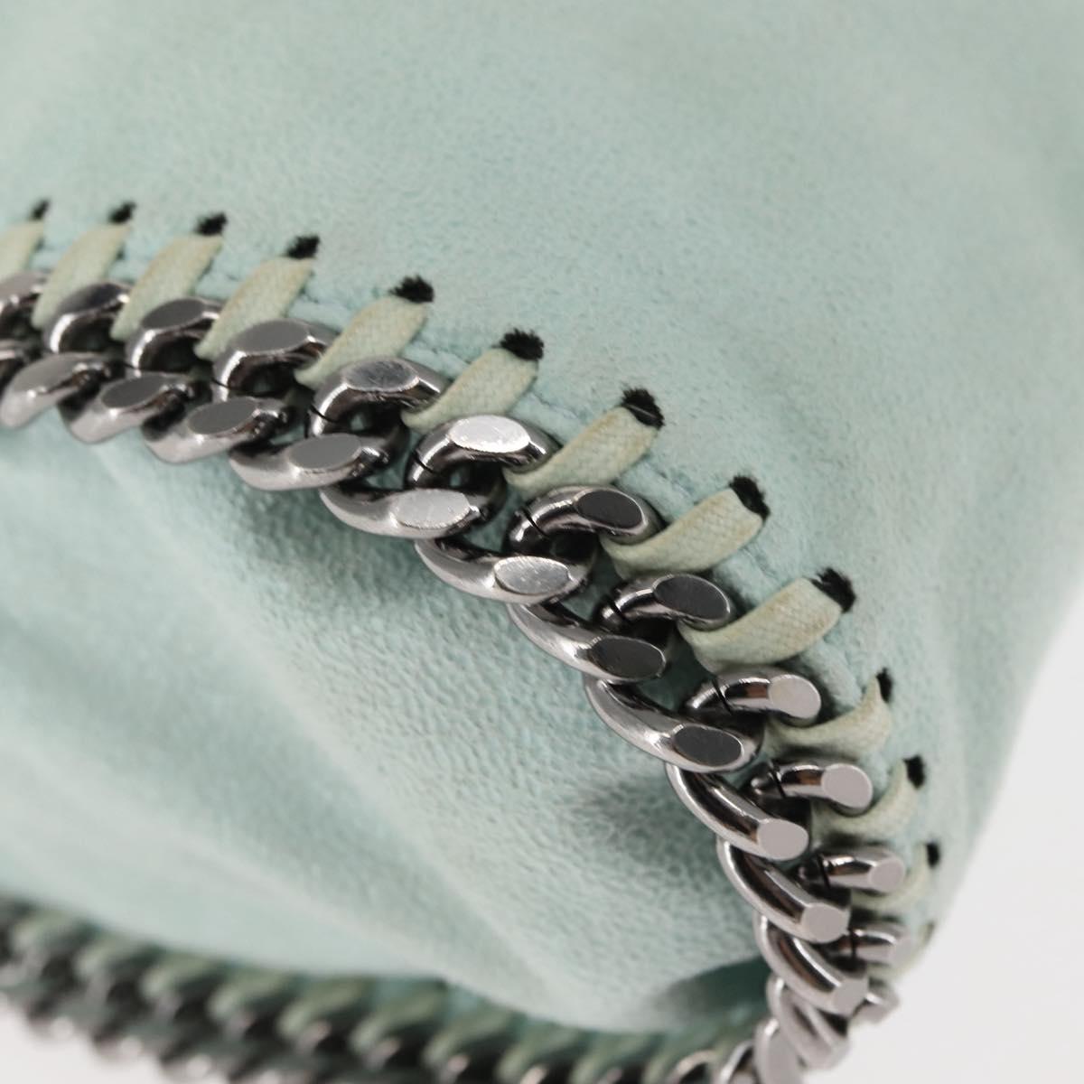 Stella MacCartney Falabella Chain Shoulder Bag Suede Pink 371223 Auth 145511