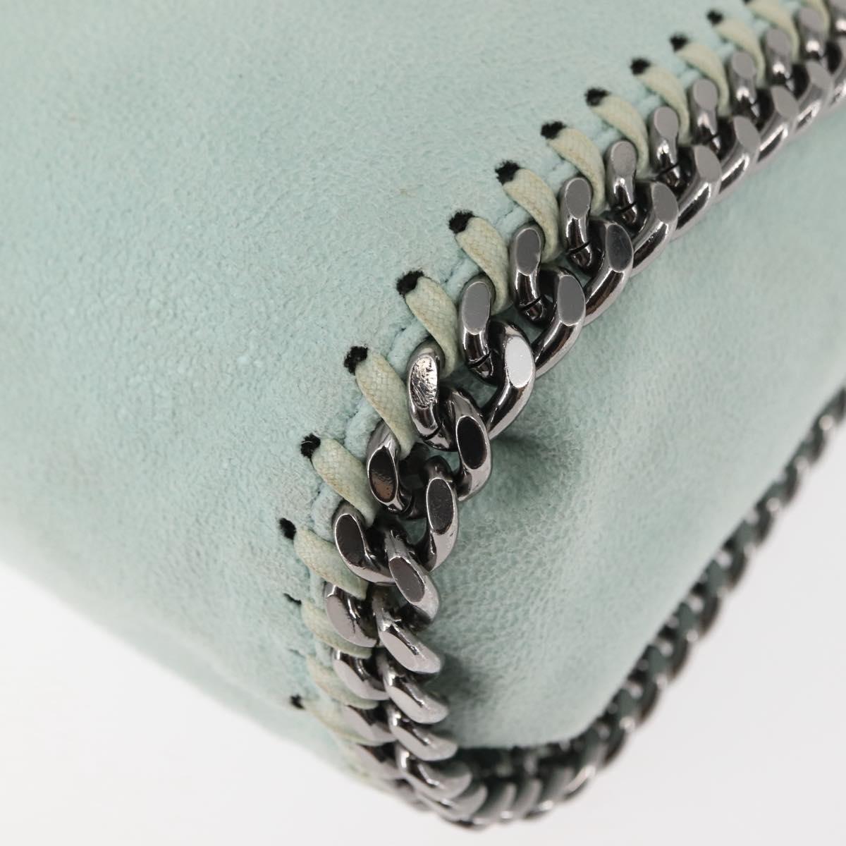 Stella MacCartney Falabella Chain Shoulder Bag Suede Pink 371223 Auth 145511