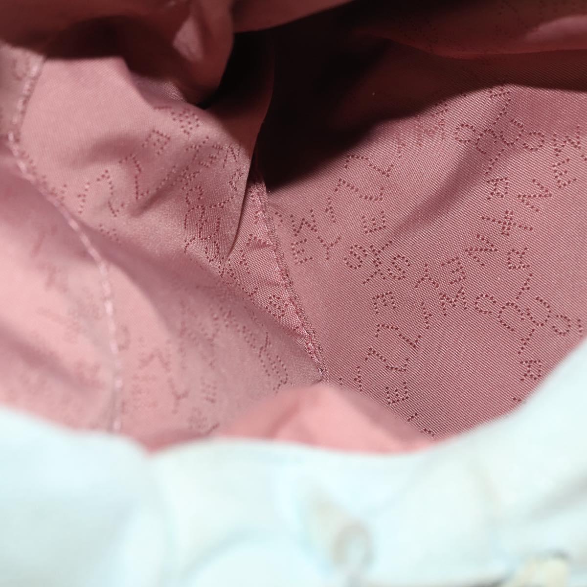 Stella MacCartney Falabella Chain Shoulder Bag Suede Pink 371223 Auth 145511