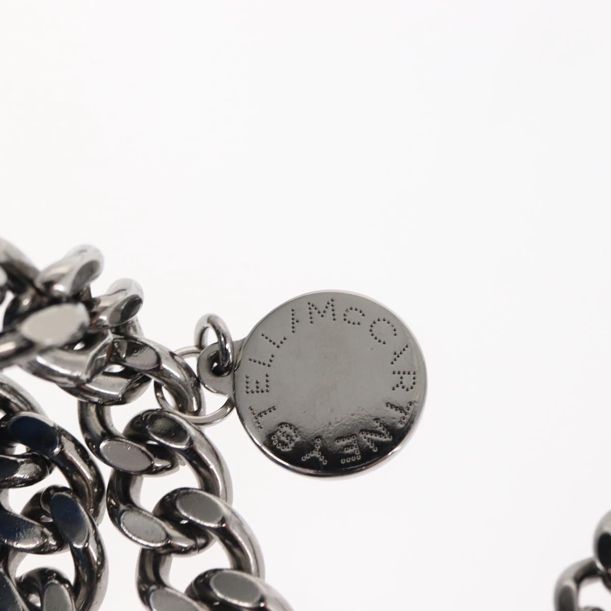 Stella MacCartney Falabella Chain Shoulder Bag Suede Blue 371223 Auth 145513