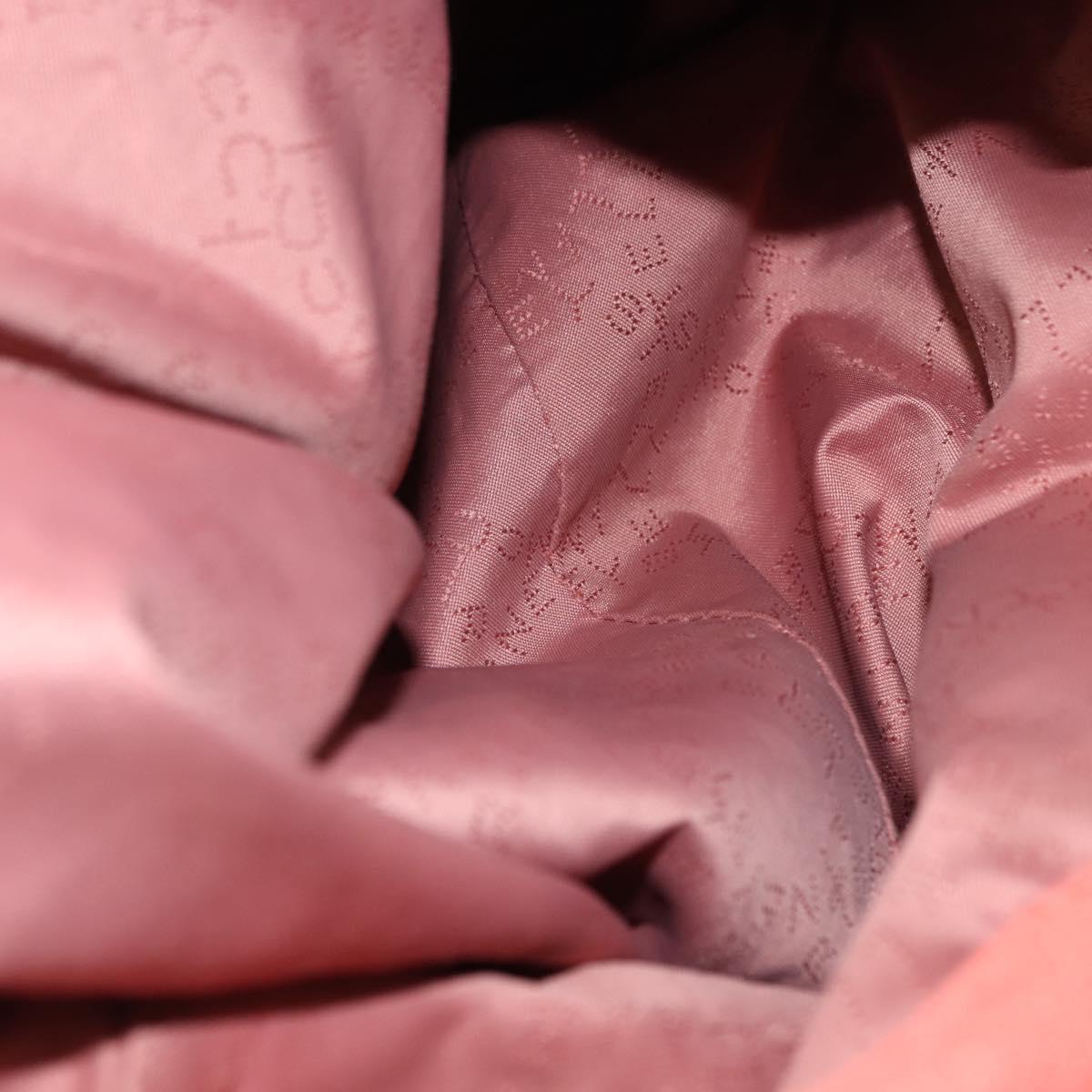 Stella MacCartney Falabella Chain Shoulder Bag Suede Orange 234387 Auth 145515