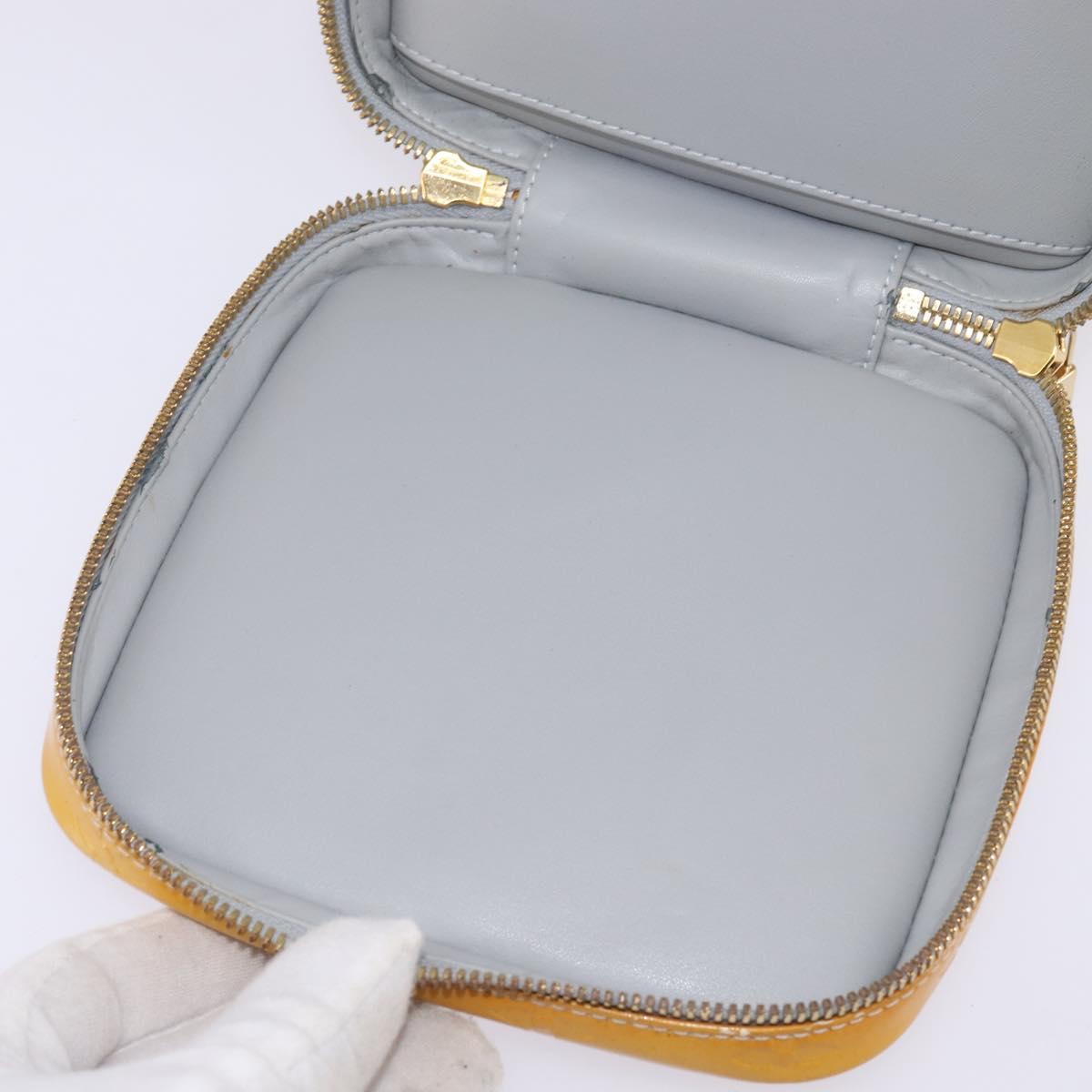 LOUIS VUITTON Monogram Vernis Wooster Shoulder Bag Gris M91036 LV Auth 145525