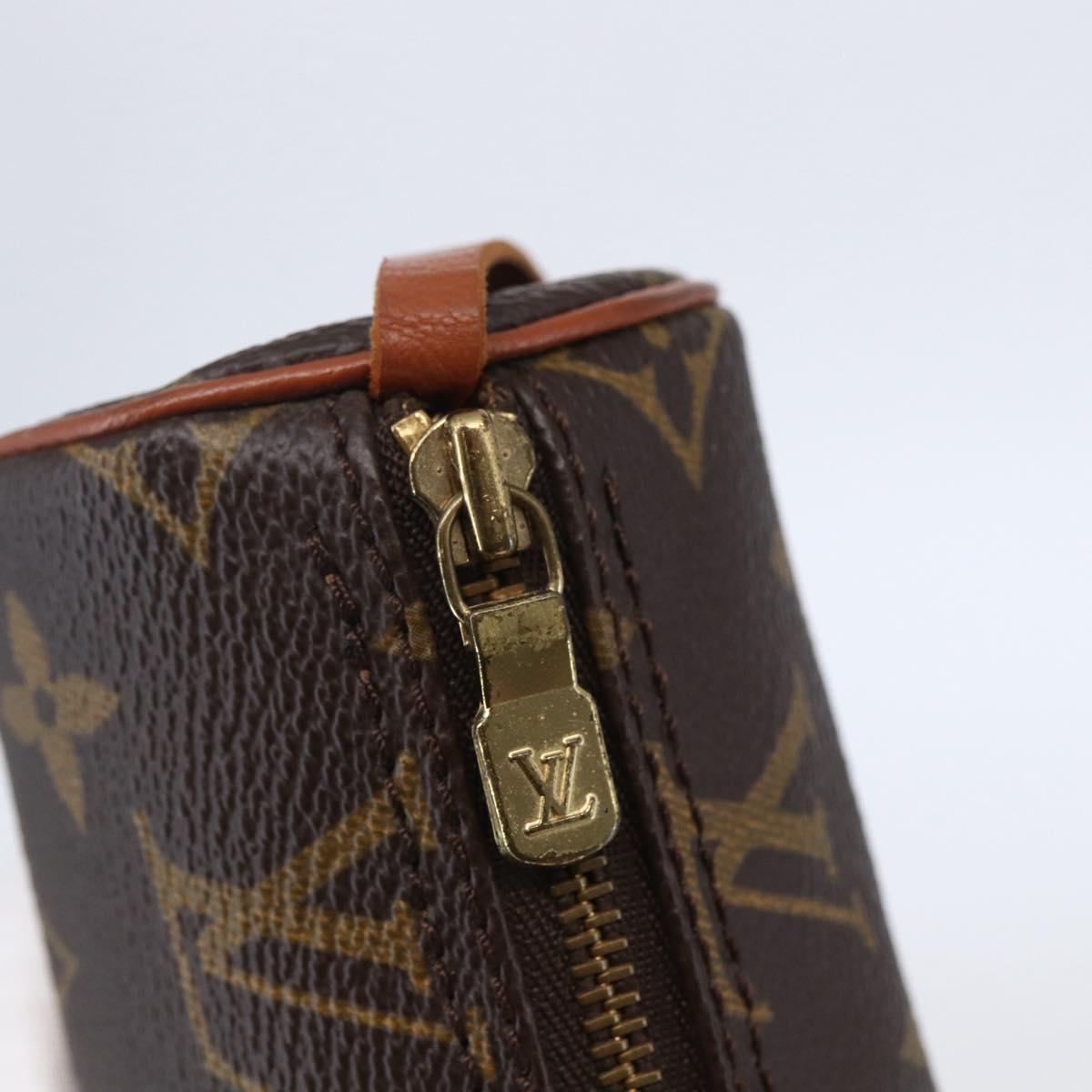 LOUIS VUITTON Monogram Papillon Pouch LV Auth 145526