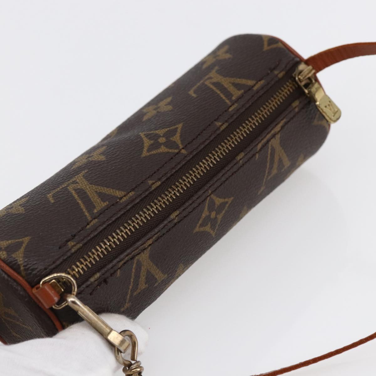 LOUIS VUITTON Monogram Papillon Pouch LV Auth 145526