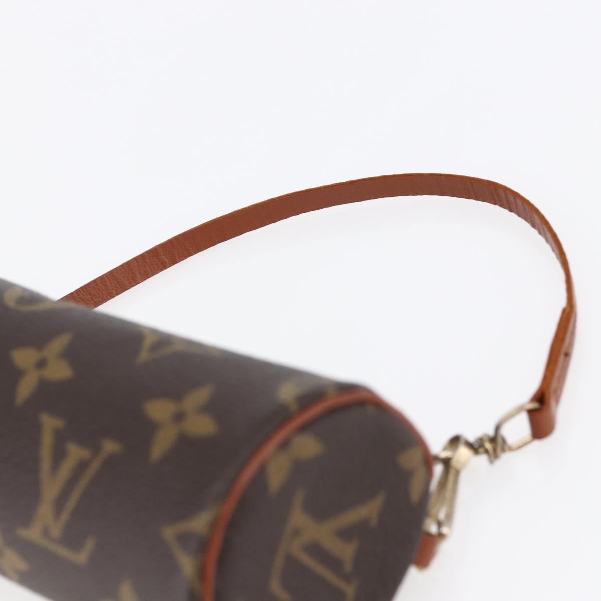 LOUIS VUITTON Monogram Papillon Pouch LV Auth 145526