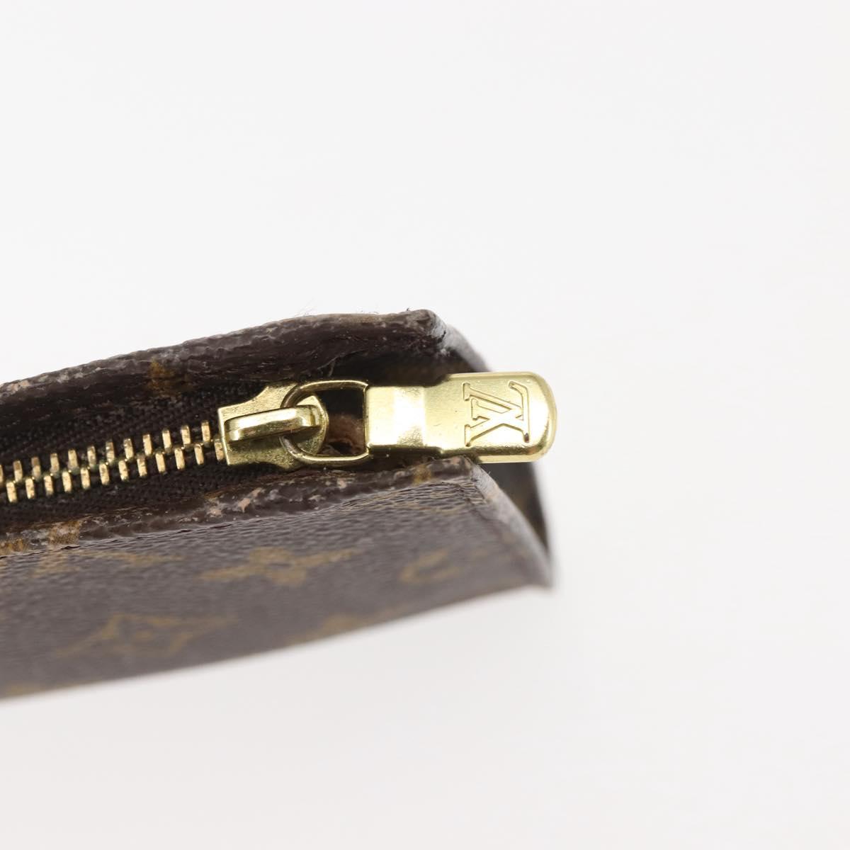 LOUIS VUITTON Monogram Bucket PM Accessory Pouch LV Auth 145529