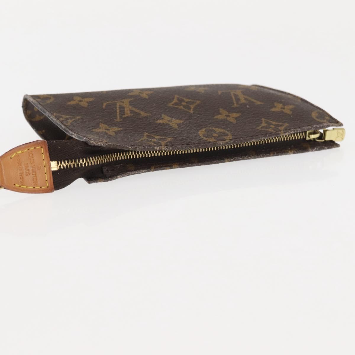 LOUIS VUITTON Monogram Bucket PM Accessory Pouch LV Auth 145529