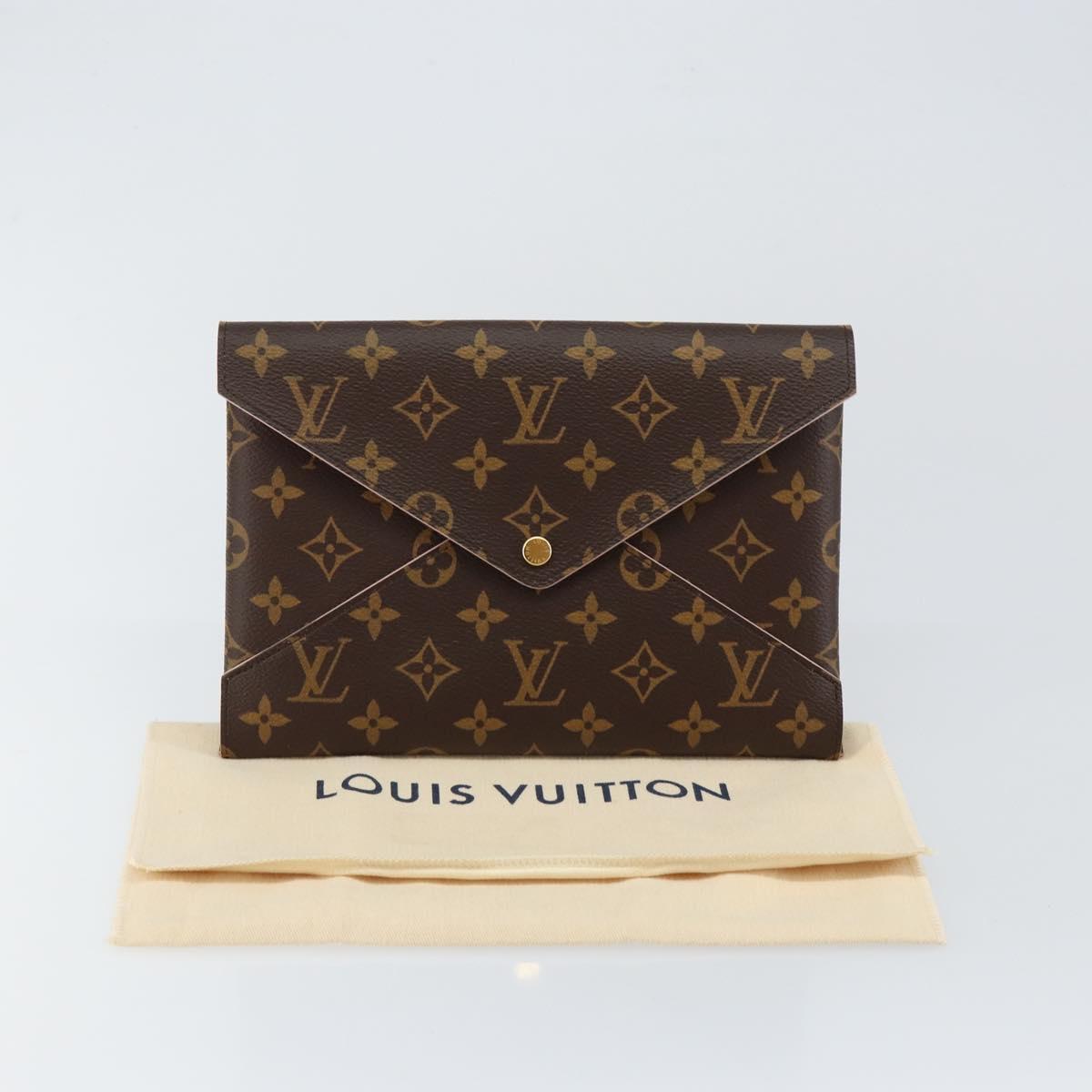 LOUIS VUITTON Monogram Clutch Bag Pochette Kirigami Pouch M62034 LV Auth 145531