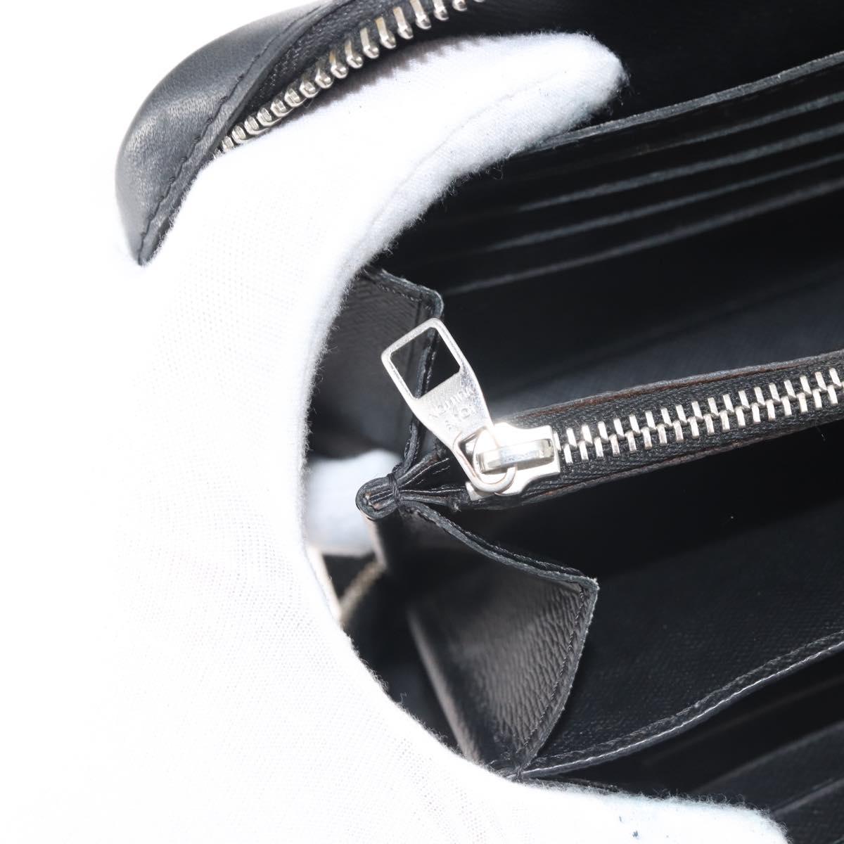 LOUIS VUITTON Monogram Macassar Zippy XL Long Wallet M61506 LV Auth 145534