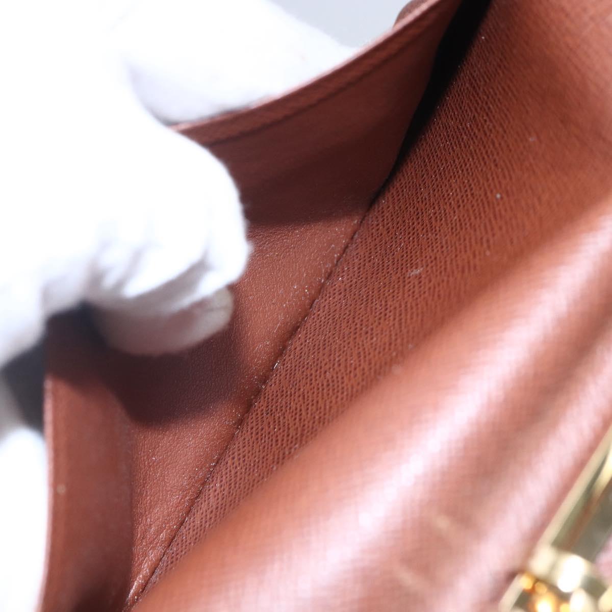 LOUIS VUITTON Monogram Agenda Partonaire PM Day Planner Cover R21029 Auth 145535