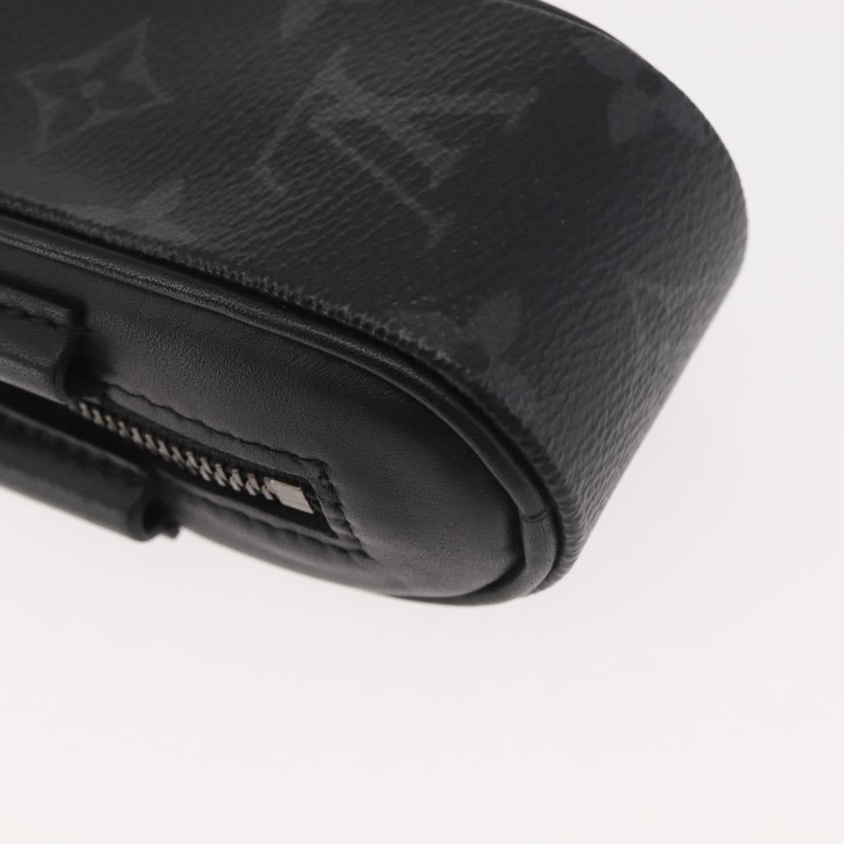 LOUIS VUITTON Monogram Eclipse Set Golf Andrews Bag Charm GI0344 LV Auth 145536