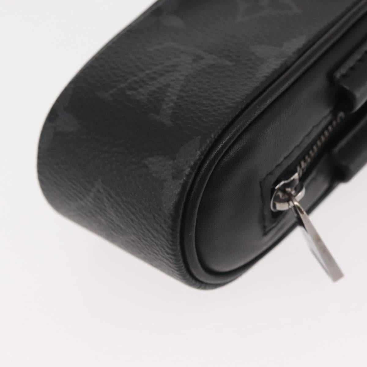 LOUIS VUITTON Monogram Eclipse Set Golf Andrews Bag Charm GI0344 LV Auth 145536