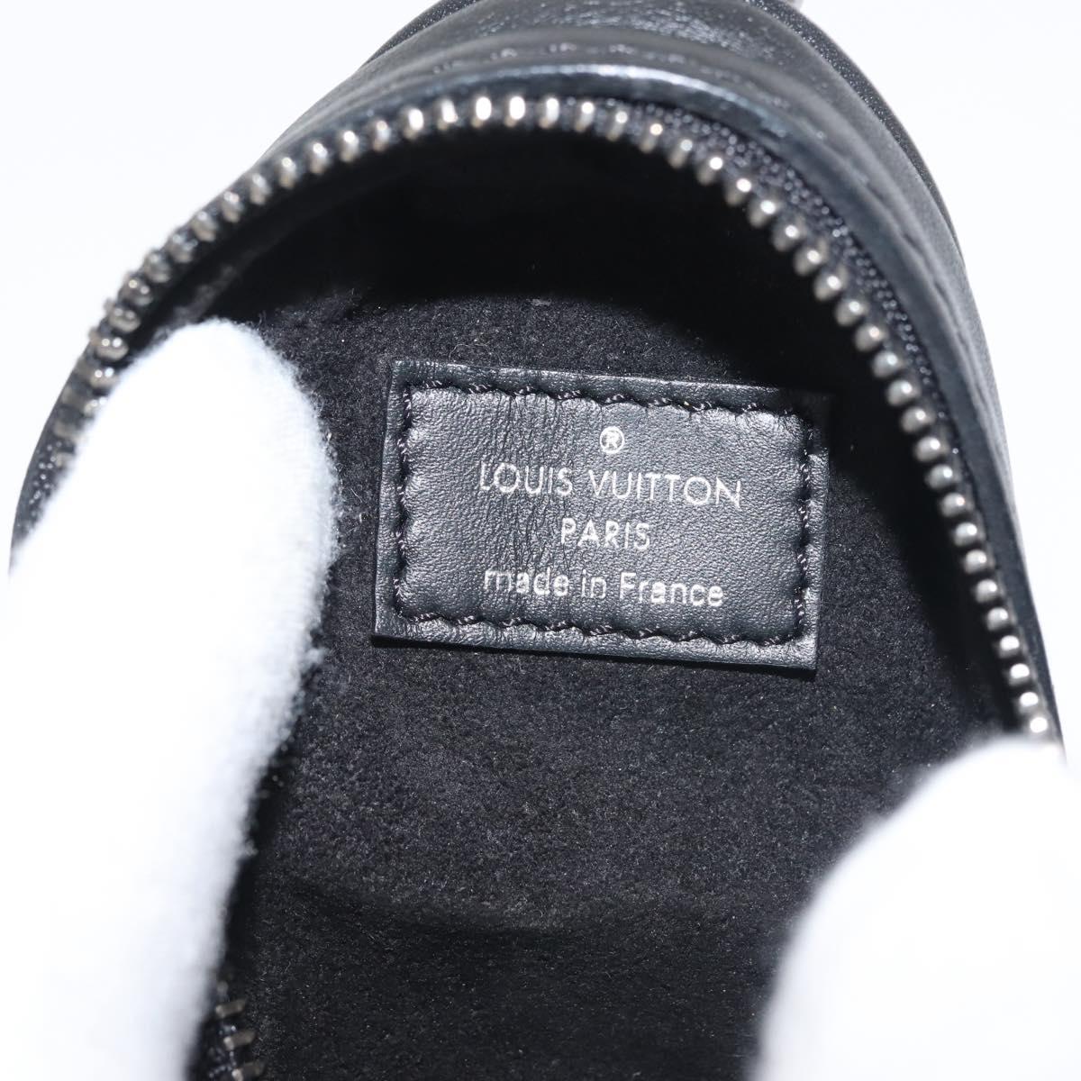 LOUIS VUITTON Monogram Eclipse Set Golf Andrews Bag Charm GI0344 LV Auth 145536