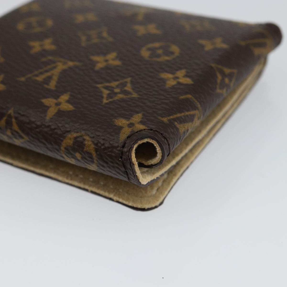 LOUIS VUITTON Monogram Jewelry case Jewelry Box LV Auth 145539