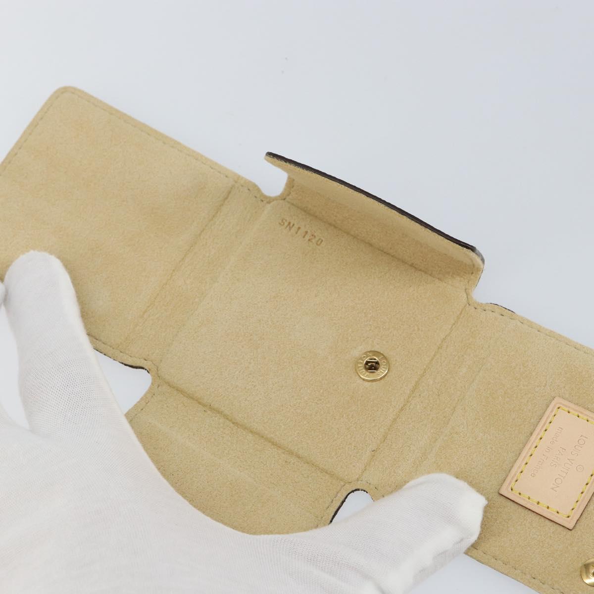 LOUIS VUITTON Monogram Jewelry case Jewelry Box LV Auth 145539