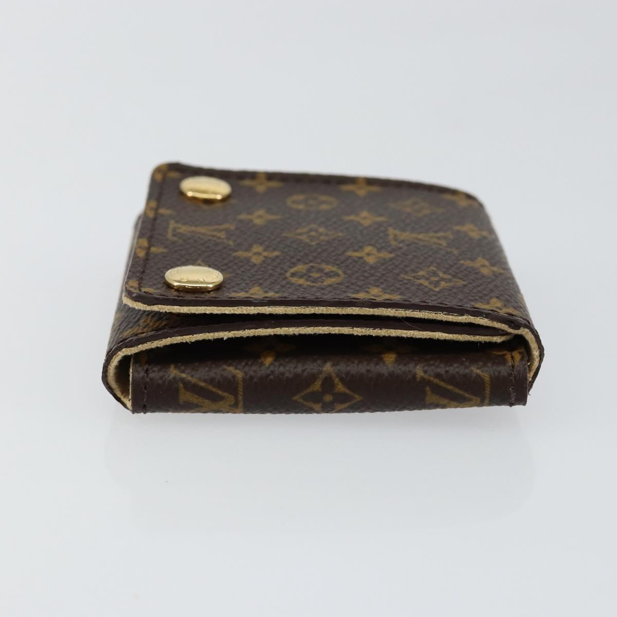 LOUIS VUITTON Monogram Jewelry case Jewelry Box LV Auth 145539