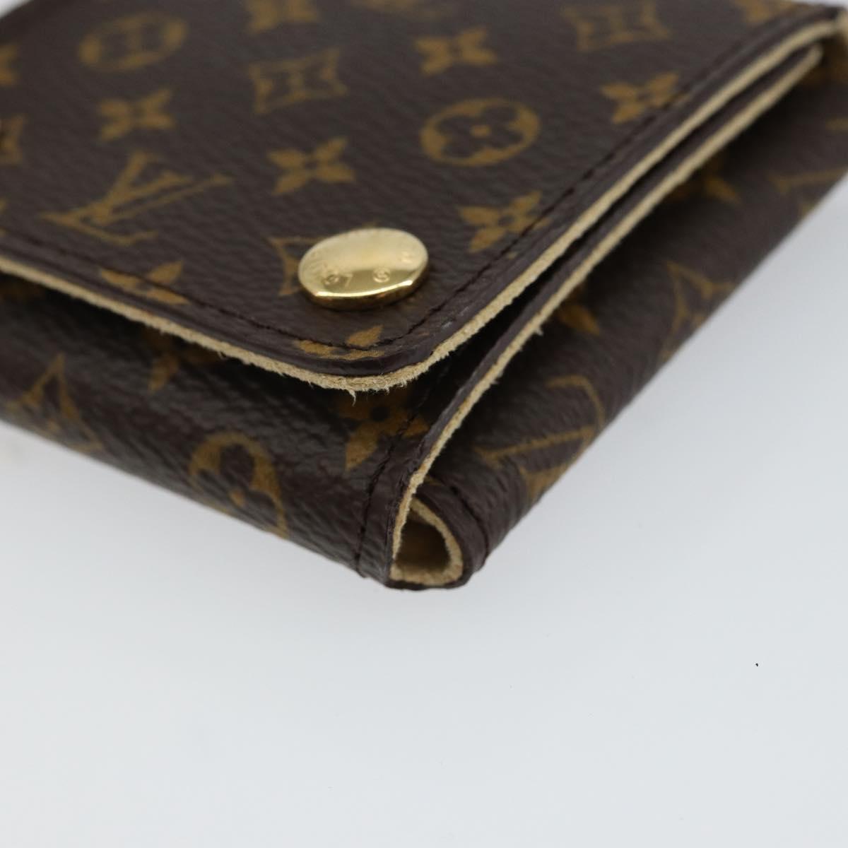 LOUIS VUITTON Monogram Jewelry case Jewelry Box LV Auth 145539