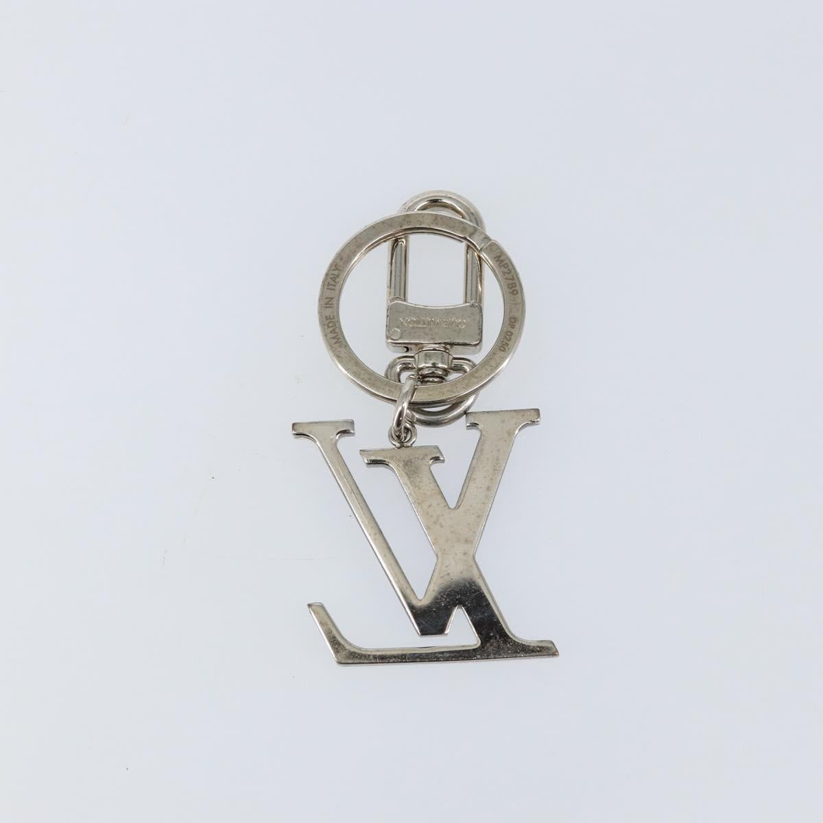 LOUIS VUITTON Porte Cles Gradient Charm metal Blue MP2789 LV Auth 145543