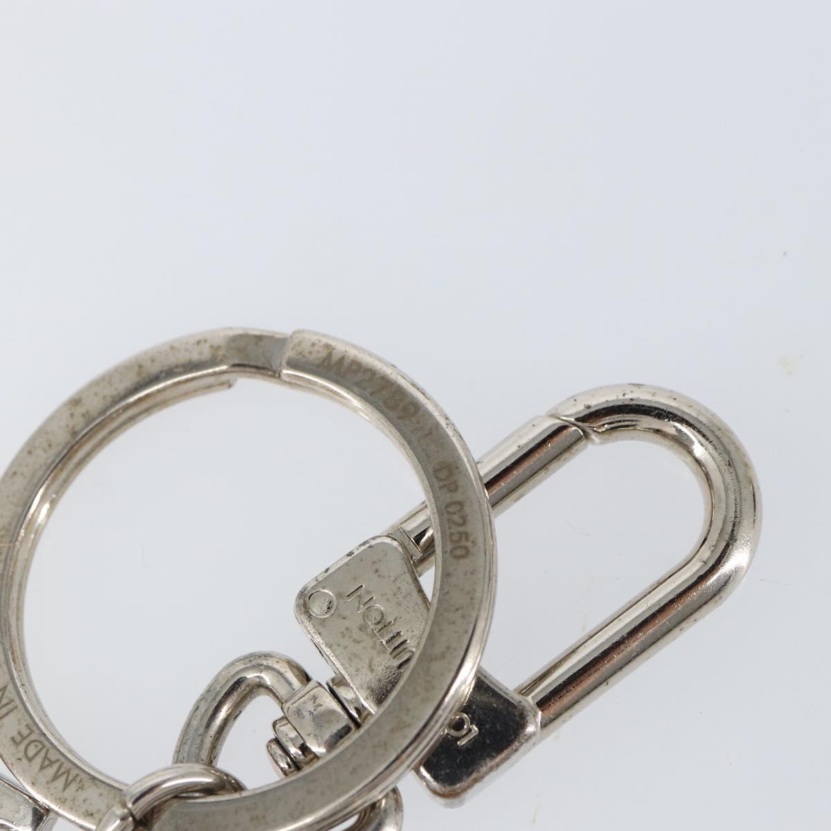 LOUIS VUITTON Porte Cles Gradient Charm metal Blue MP2789 LV Auth 145543