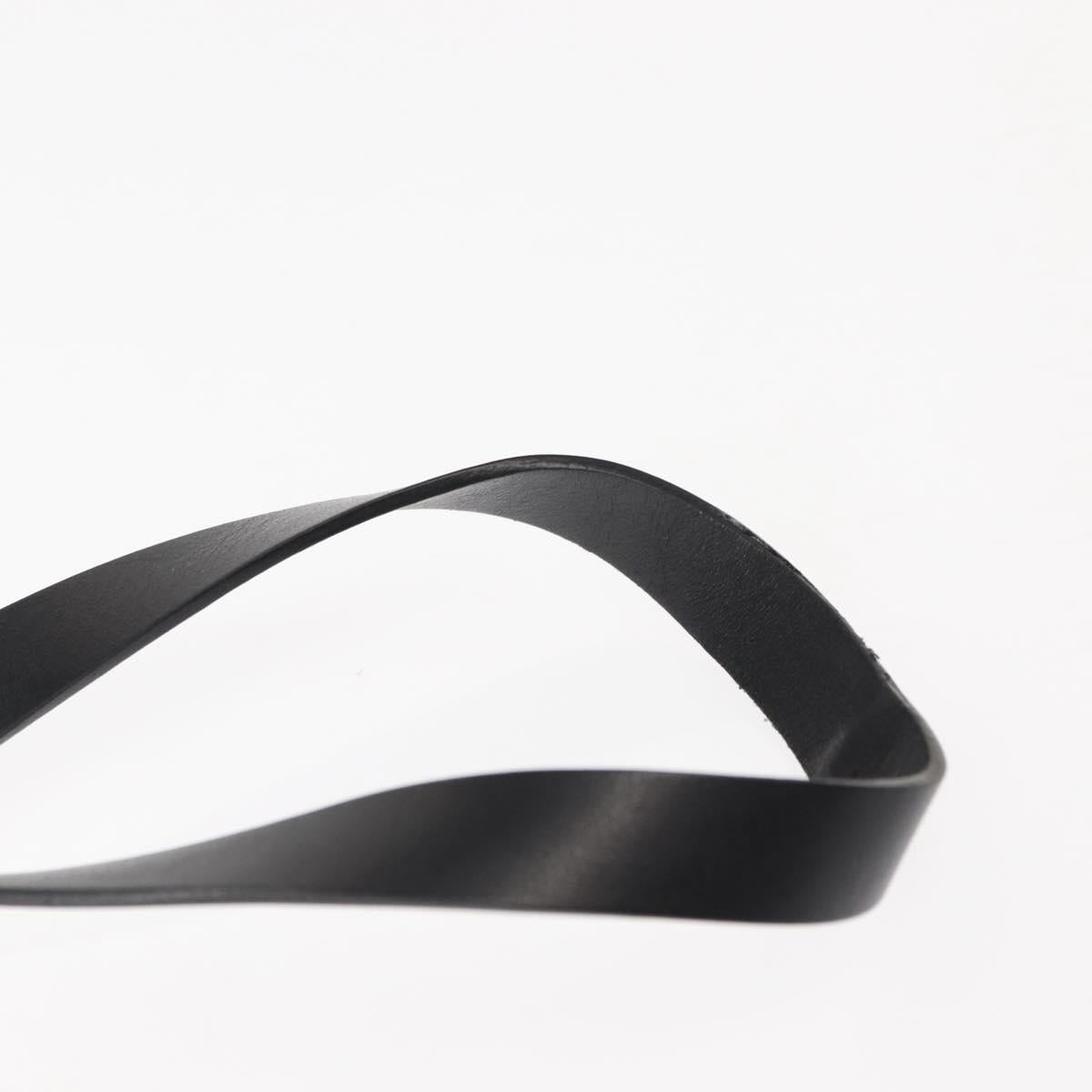 PRADA Tessuto Phone Holder Bag Nylon Black Silver Auth 145556