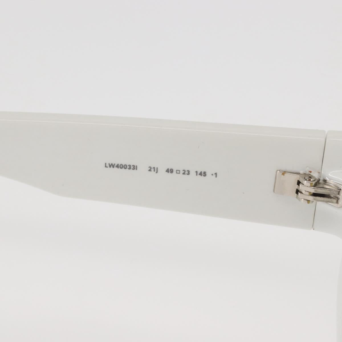 LOEWE Paula's Ibiza Sunglasses plastic White Auth 145560