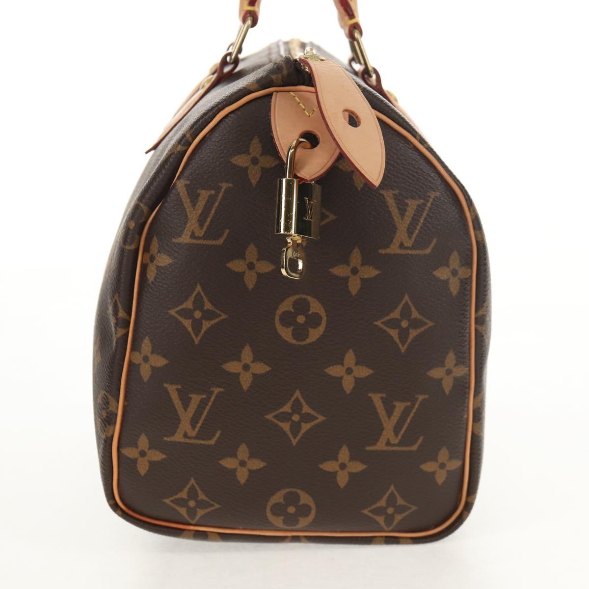 LOUIS VUITTON Monogram Speedy 25 Hand Bag M41528 LV Auth 145586SAM