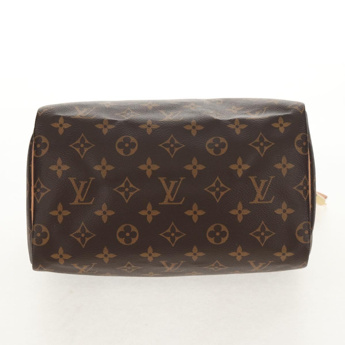 LOUIS VUITTON Monogram Speedy 25 Hand Bag M41528 LV Auth 145586SAM
