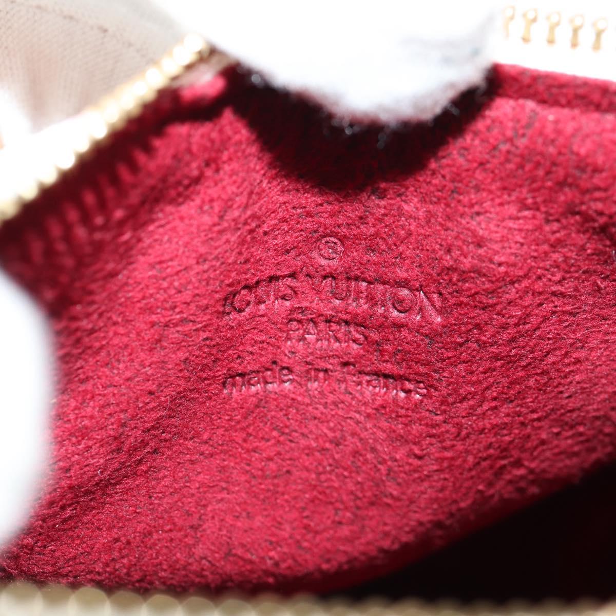 LOUIS VUITTON Monogram Multicolor Mini Speedy Hand Bag White M92645 Auth 145589V