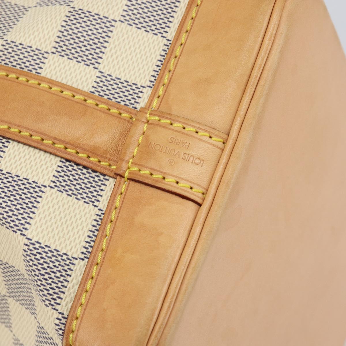 LOUIS VUITTON Damier Azur Noe BB Shoulder Bag N41220 LV Auth 145590