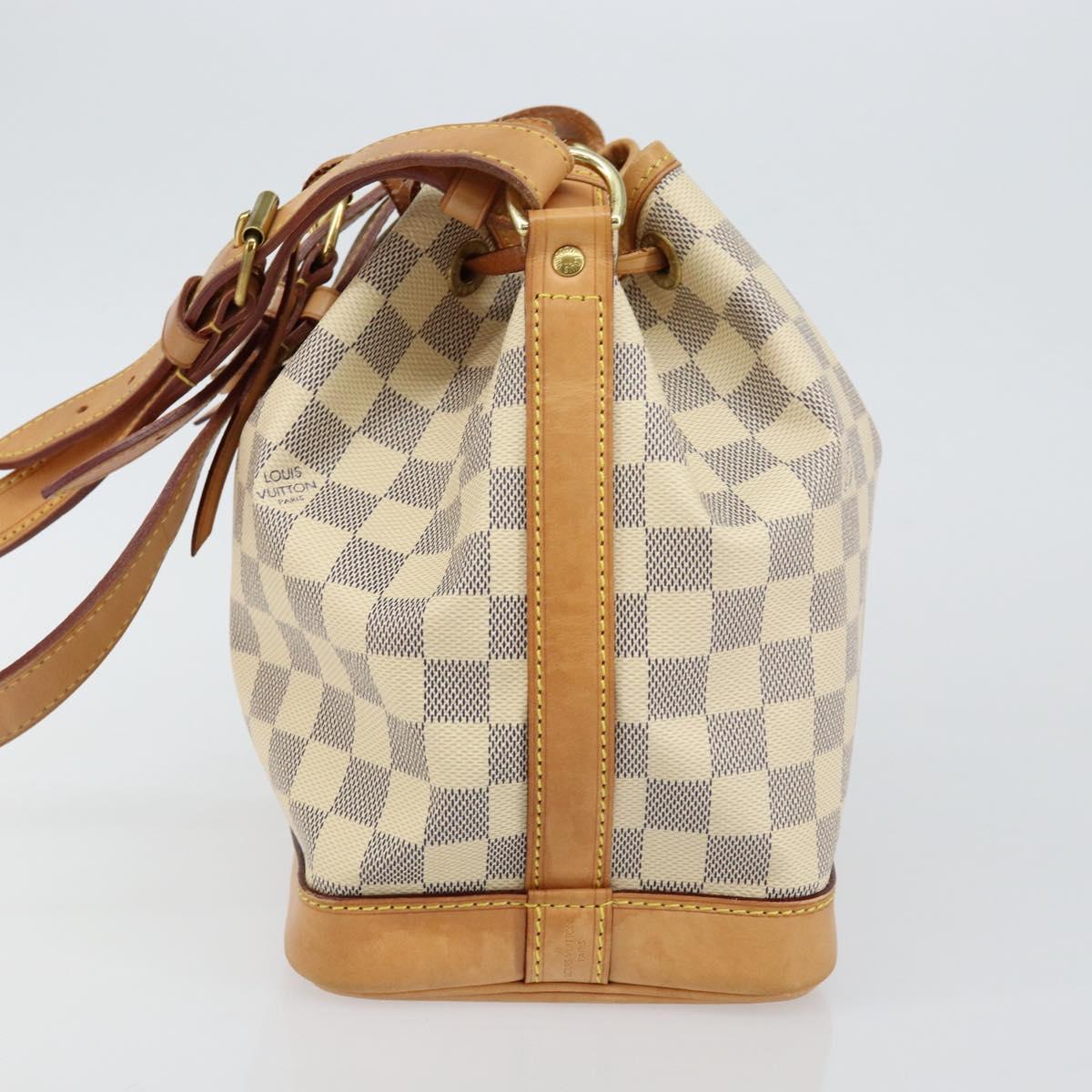 LOUIS VUITTON Damier Azur Noe BB Shoulder Bag N41220 LV Auth 145590