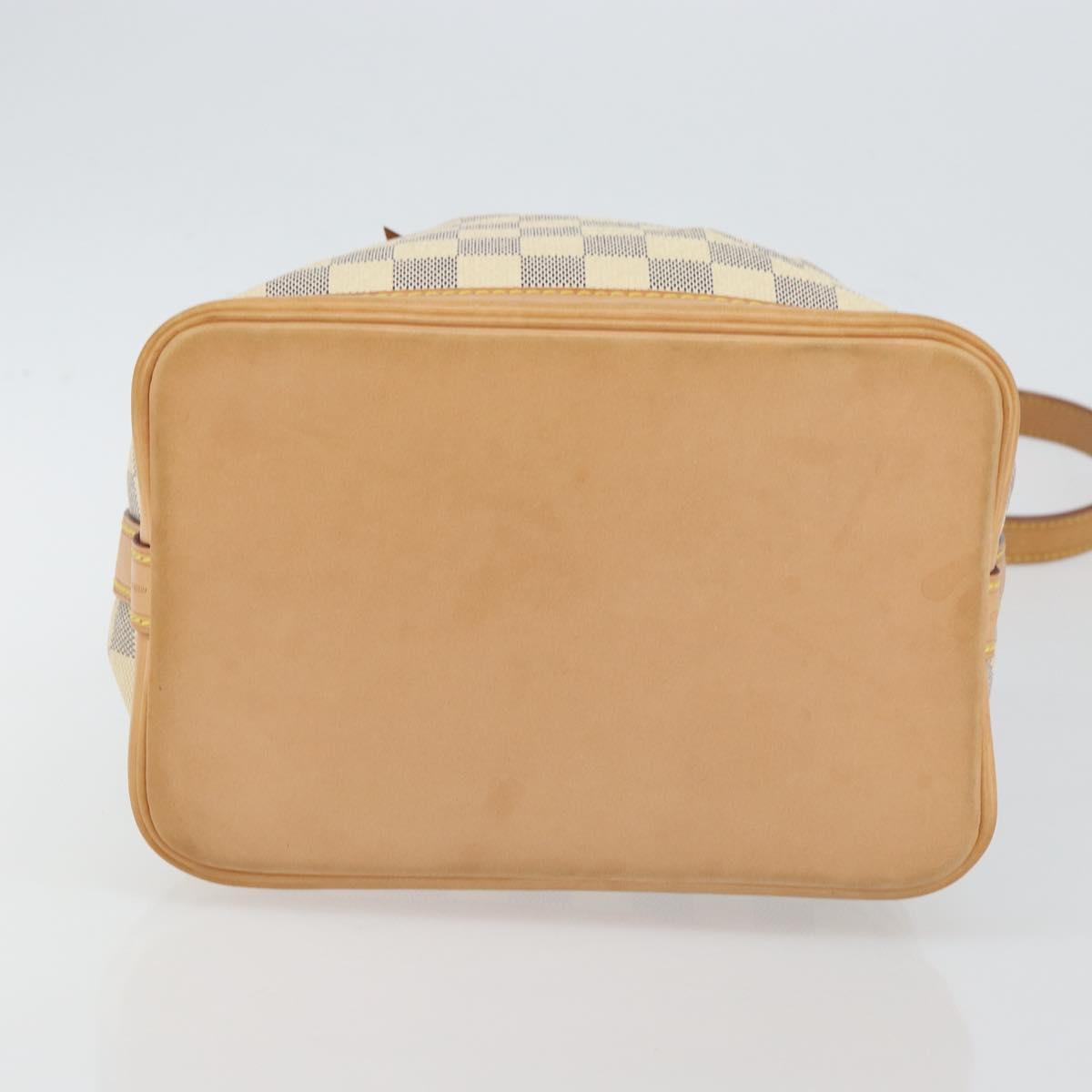 LOUIS VUITTON Damier Azur Noe BB Shoulder Bag N41220 LV Auth 145590