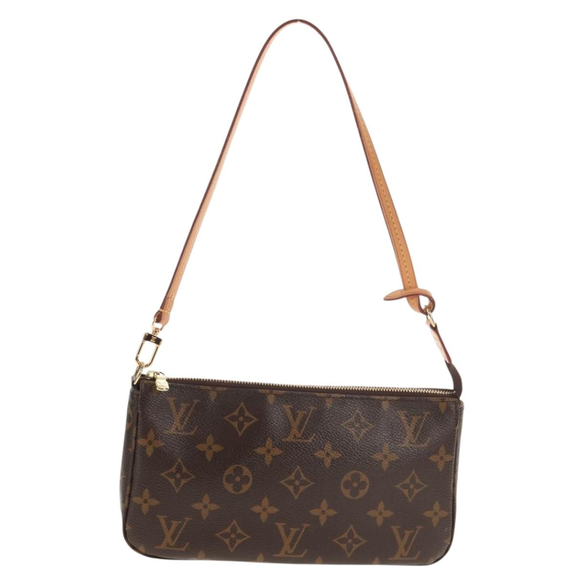 LOUIS VUITTON Monogram Pochette Accessoires Pouch M51980 LV Auth 145592V
