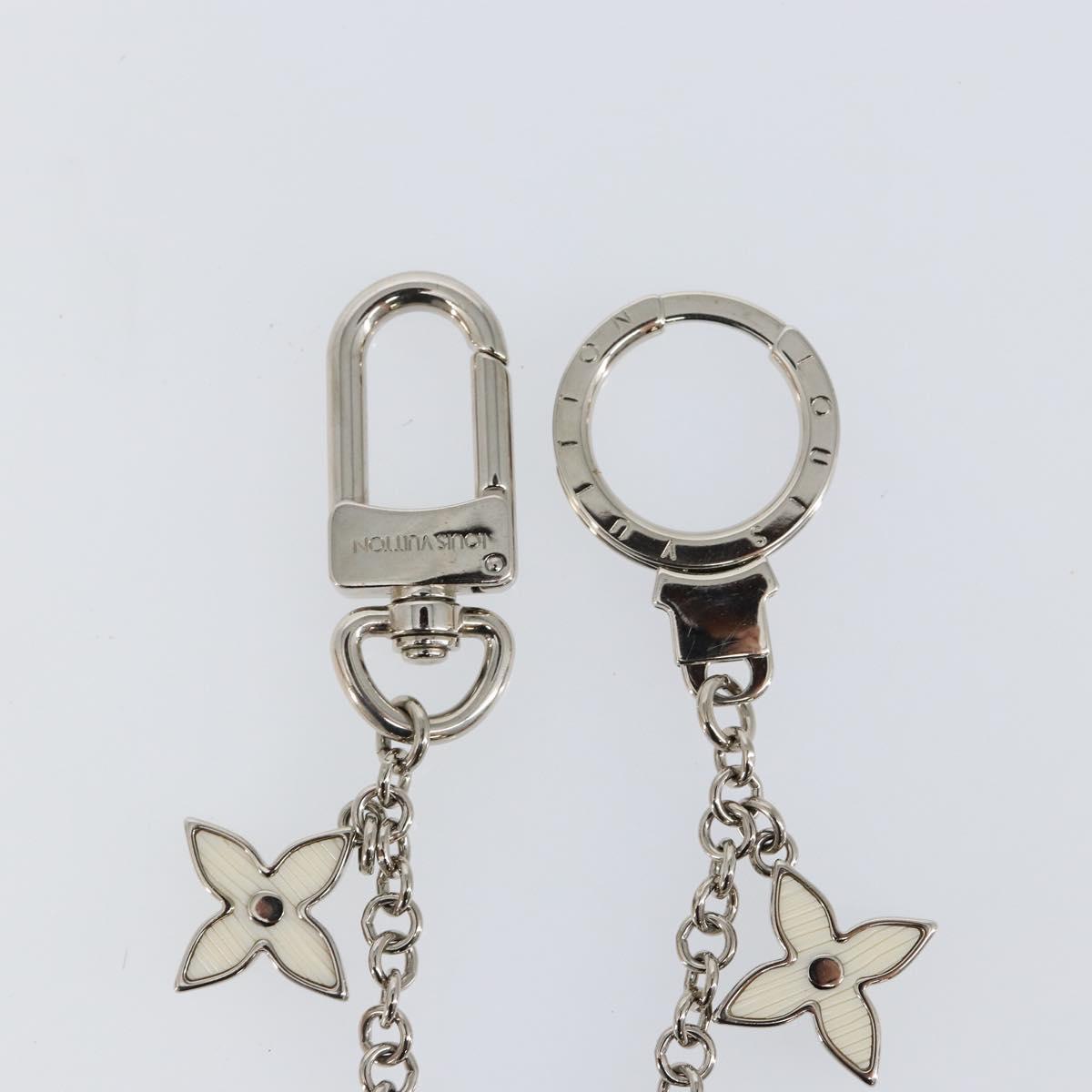 LOUIS VUITTON Bijoux Sac Chainne Fleur De Epi Bag Charm M65110 LV Auth 145597