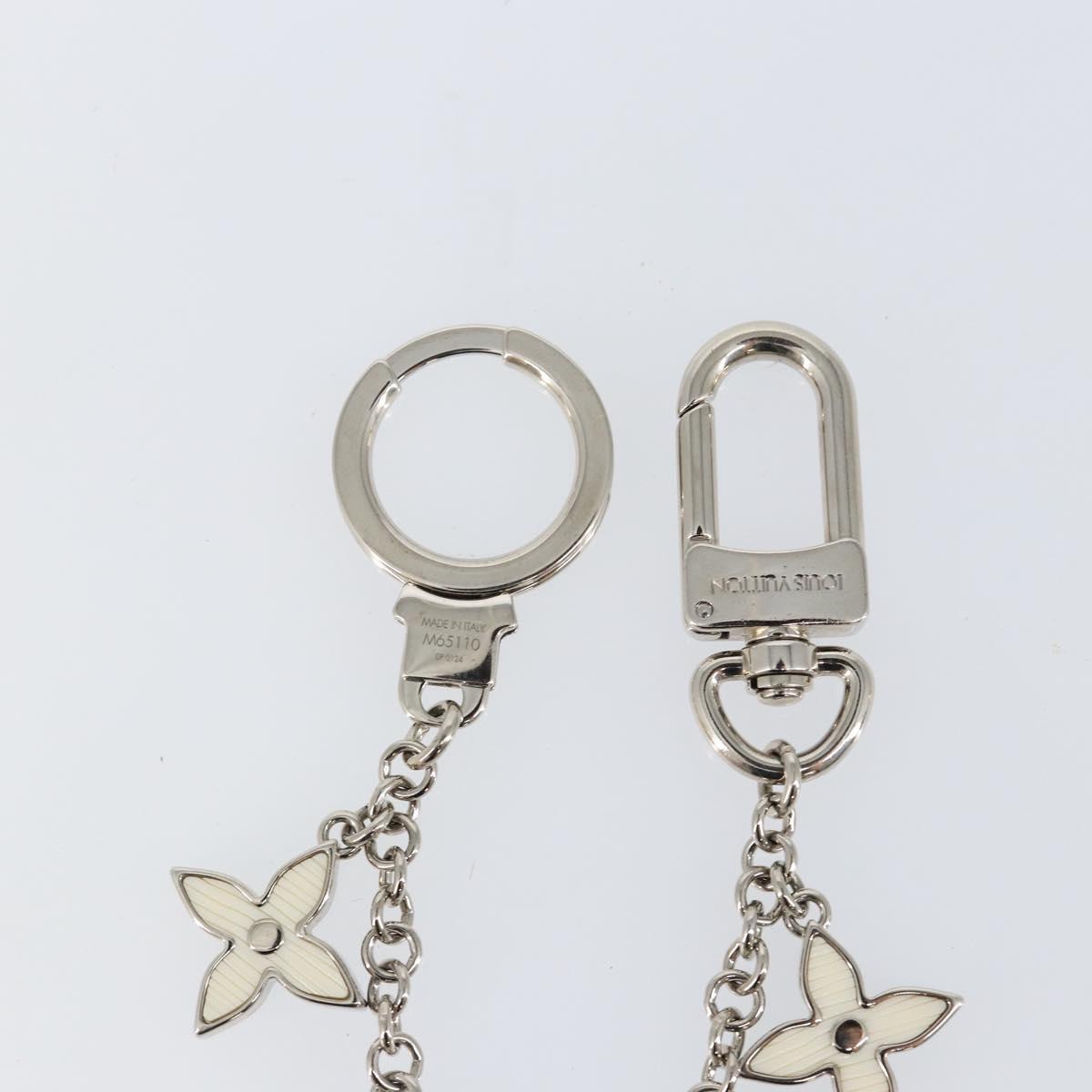 LOUIS VUITTON Bijoux Sac Chainne Fleur De Epi Bag Charm M65110 LV Auth 145597