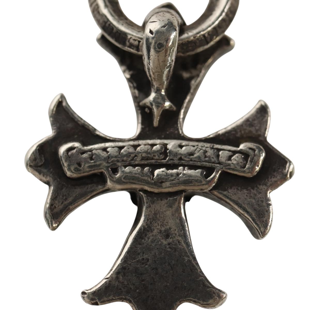 Chrome Hearts CH Plus Pendant Top Ag925 Silver Auth 145602AM