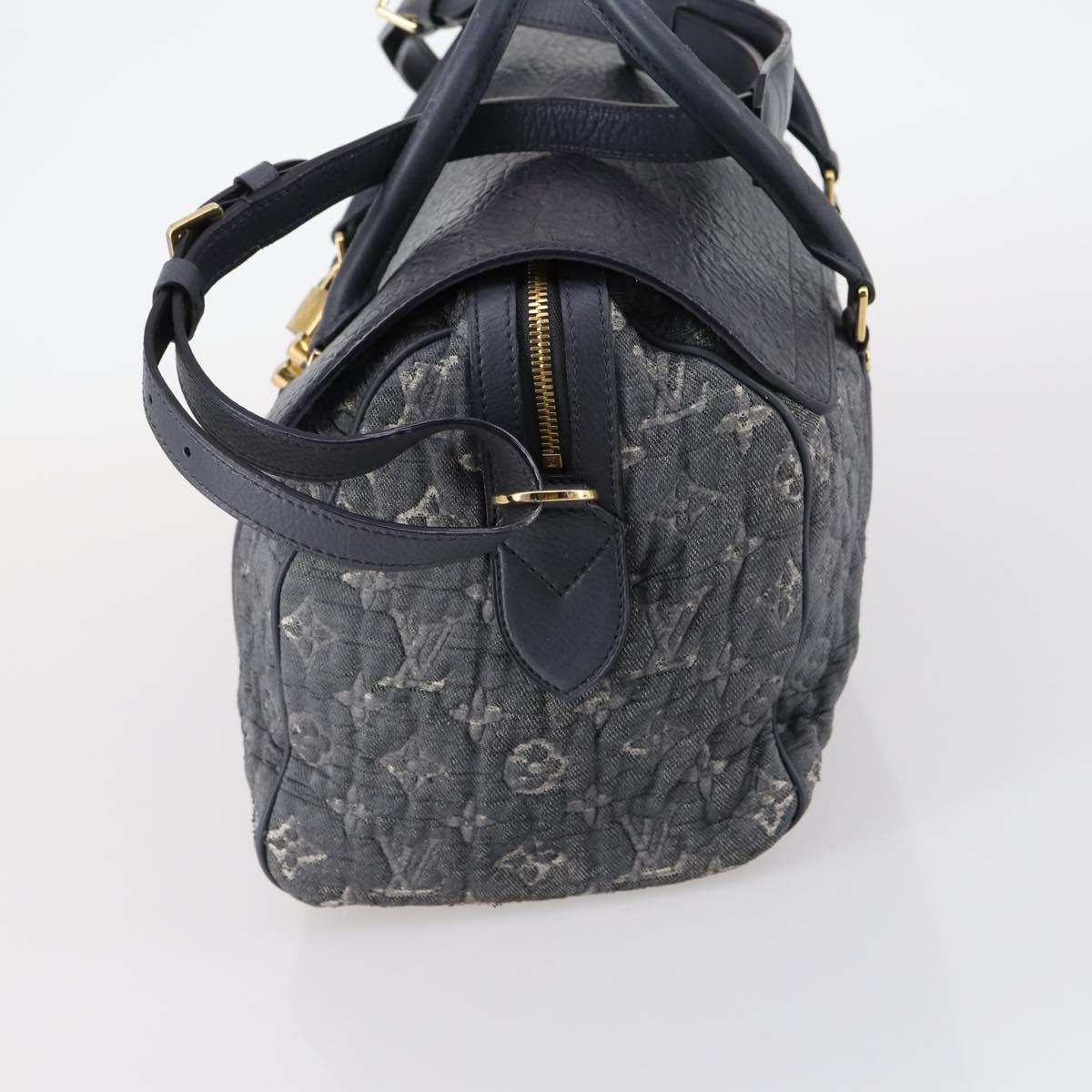 LOUIS VUITTON Monogram Volupte Psyche Boston Bag 2way Gray M93486 LV Auth 145605