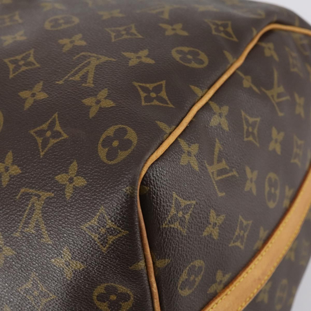 LOUIS VUITTON Monogram Keepall Bandouliere 50 Boston Bag M41416 LV Auth 145618